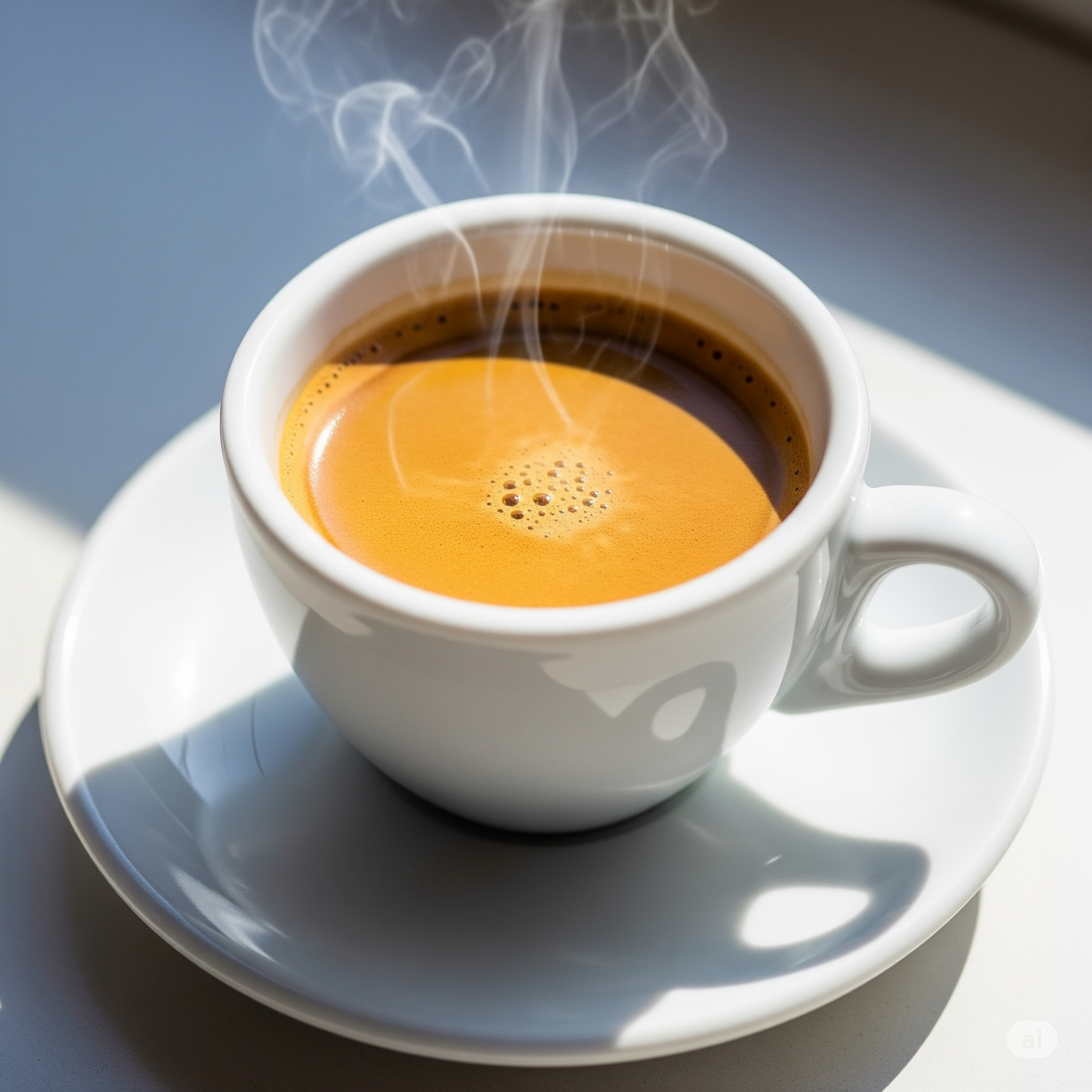 Bebida Café Expresso em destaque
